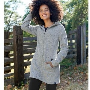 L.L. Bean Sweater Fleece Coat Sz XSP